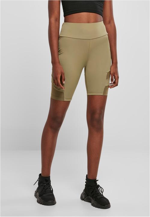 Immagine prodotto Urban Classics Pantaloncini da ciclismo a vita alta in rete da donna - 12486 (4XL)