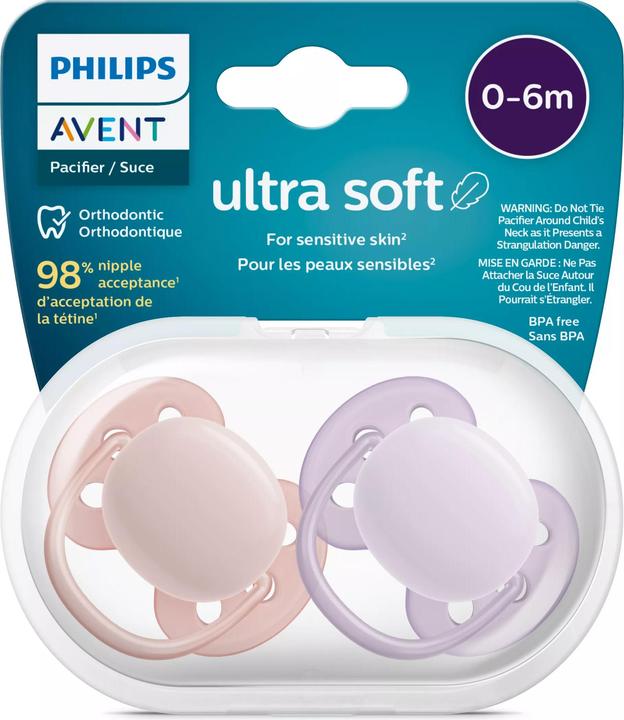 Actual product image Philips Avent ultra soft (2 x, from birth)