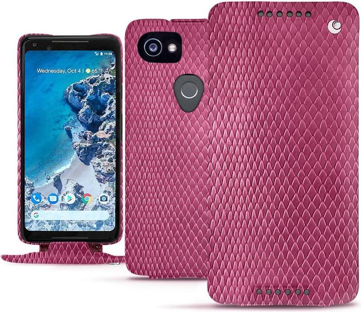 Actual product image Noreve Leather cover vertical (Google Pixel 2 XL)