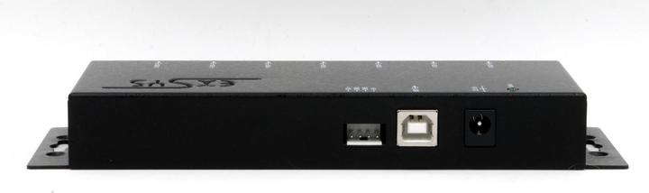 Produktbild Exsys GmbH 7-Port USB 2.0 HUB (Metallgehäuse), inkl (USB-B, 7 Ports)