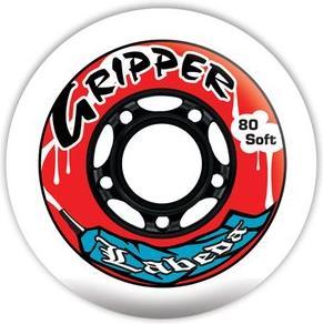 Reebok Wheels Labeda Gripper Soft White (4pack) (76 mm)