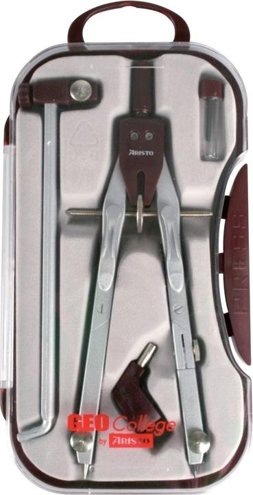 Actual product image Aristo Quick-adjusting compass Geocollege max. 320mm length: 170mm silver