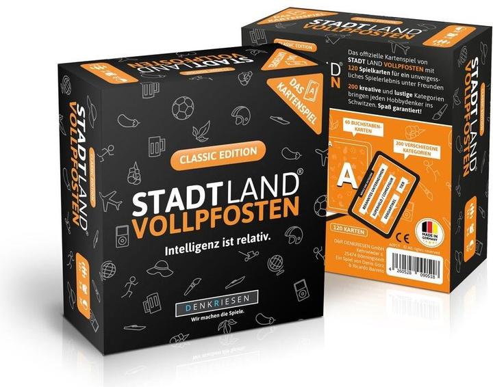 Actual product image Denkriesen City country full of bollocks - intelligence is relative (German)