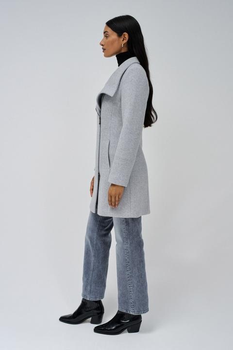 Produktbild Salsa Jeans Wool Coat With Fur Collar (M)