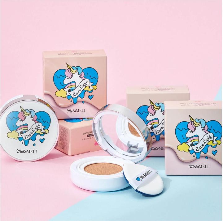 Produktbild MeloMeli - Unicorn Heart Lake Cushion Light Beige SPF50+ (15 g)