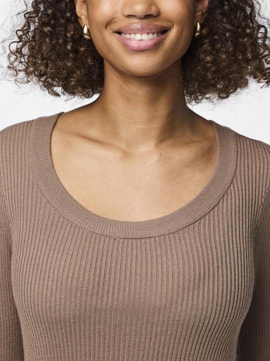 Actual product image Pieces Pcmira Ls U-Neck Knit Noos Bc (XS)