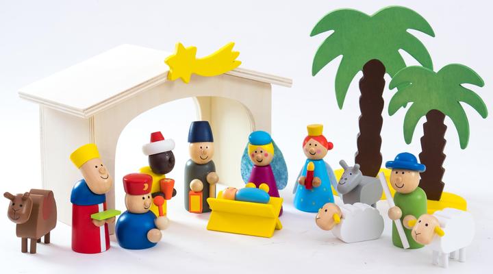 Immagine prodotto Culla di Natale in legno