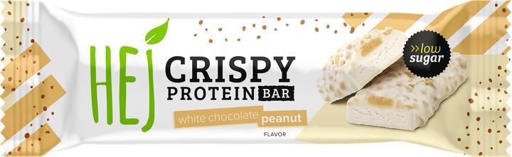 HEJ Nutrition HEJ Crispy Protein Bar (45g) (Cacahuète au chocolat blanc, 1 pcs, 45 g)