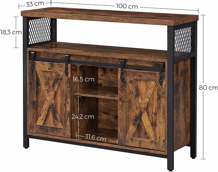 Image du produit Vasagle Sidey (100 x 33 x 80 cm)