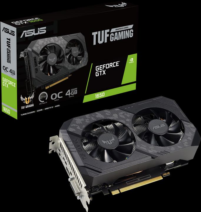 Produktbild ASUS TUF Gaming GeForce GTX 1650 V2 OC Edition (4 GB)