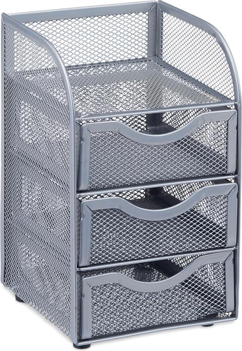 Image du produit Relaxdays Organiseur de bureau 3 tiroirs