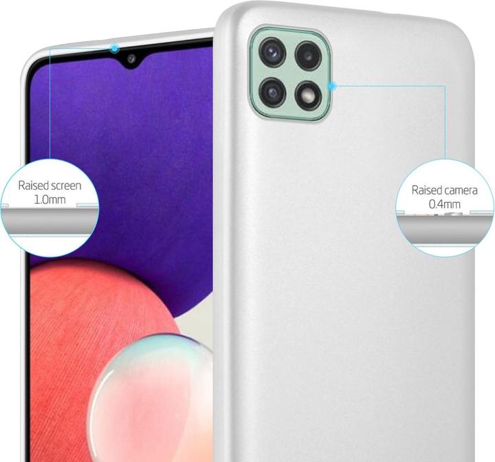 Image du produit Cadorabo TPU Matt Metallic Cover (Samsung Galaxy A22 5G)