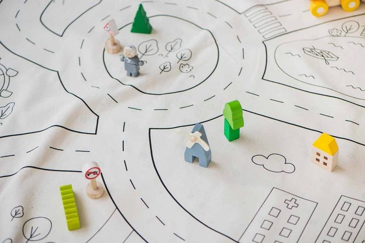 Produktbild play&go Moulin Roty Spielzeugtasche, Playville