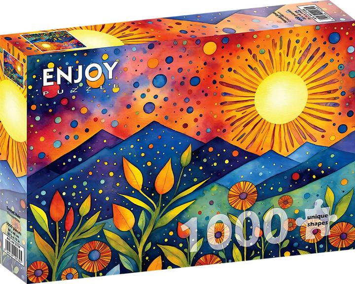 Actual product image Enjoy Puzzle Puzzle 1000 pieces - Sunset Rain (1000 pieces)