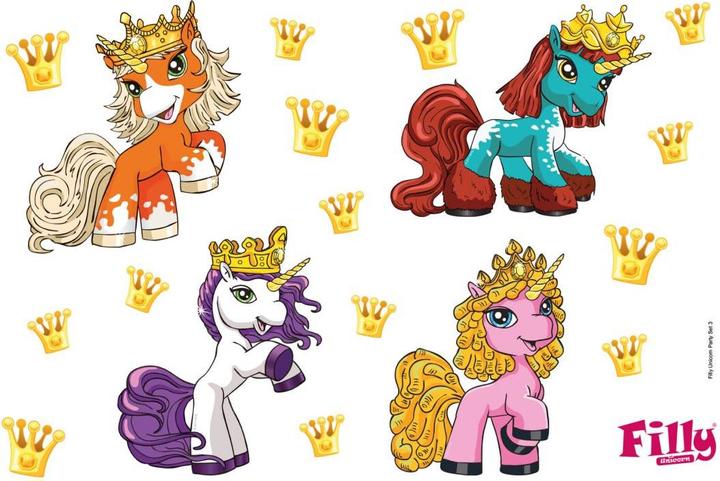 Produktbild Wall-Art Filly Unicorn Party Set (100 x 150 cm)