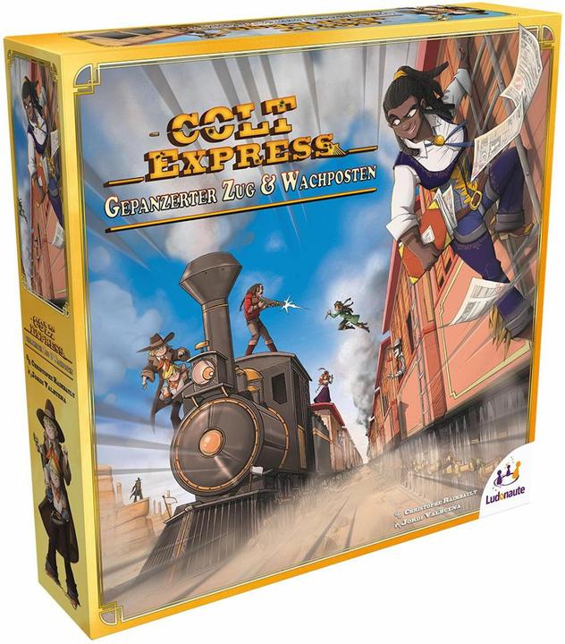 Image du produit Ludonaute LUDD0021 - Colt Express : Train blindé & Poste de garde (extension DE) (Allemand)