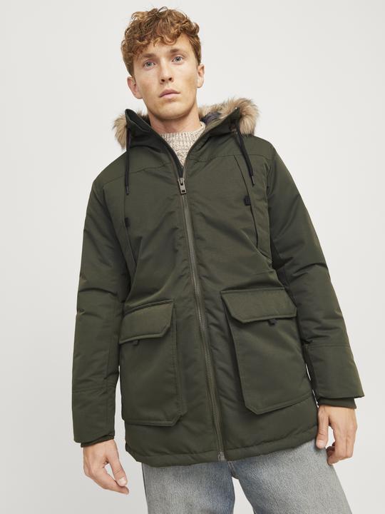 Produktbild Jack & Jones Jjeconstruct Faux Fur Parka Sn (L)