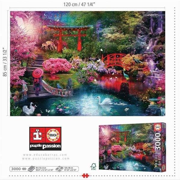 Immagine prodotto Educa Giardino giapponese 3000 pezzi puzzle (3000 pezzi)