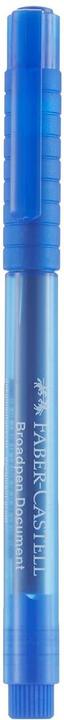 Produktbild Faber-Castell Finepen/Broadpen Document (Blau, 10 x)