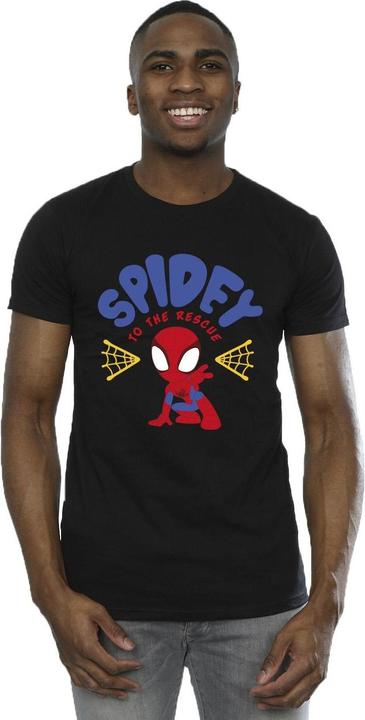 Image du produit - T-shirt SPIDEY AND HIS AMAZING FRIENDS RESCUE - Homme (5XL)