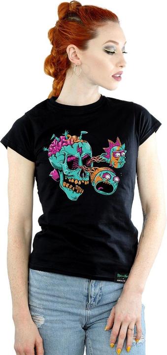 Immagine prodotto Rick And Morty Eyeball Skull Maglietta Donna (M)