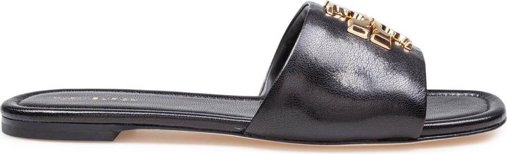 Produktbild Tory Burch eleanor leather slider color black (37)