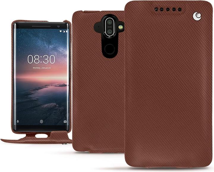 Actual product image Noreve Leather cover vertical (Nokia 8 Sirocco)