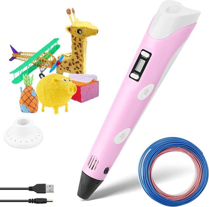 Fusion The 3D Printing Pen is designed to create shapes using PLA (Stift)