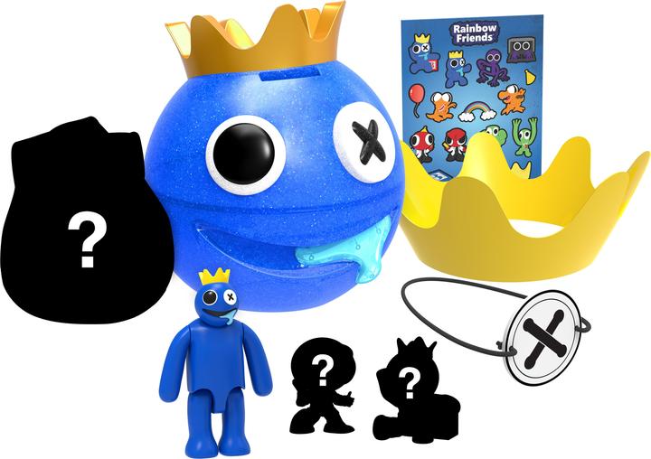 Actual product image Boti RAINBOW FRIENDS 39673 HEAD BUNDLE - BLUE - METALLIC (21 cm)