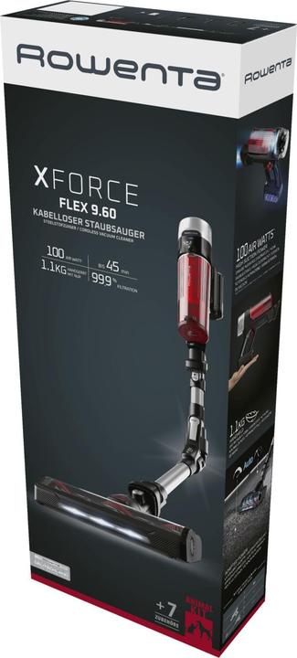 Image du produit Rowenta steelstofzuiger xforce flex 09.60 100awatt