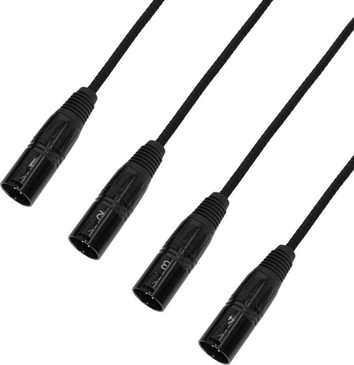 Produktbild Adam Hall 4 STAR CATBOX XM5 - Audio & DMX Adapter 5-Pol XLR Male x Cat.6a