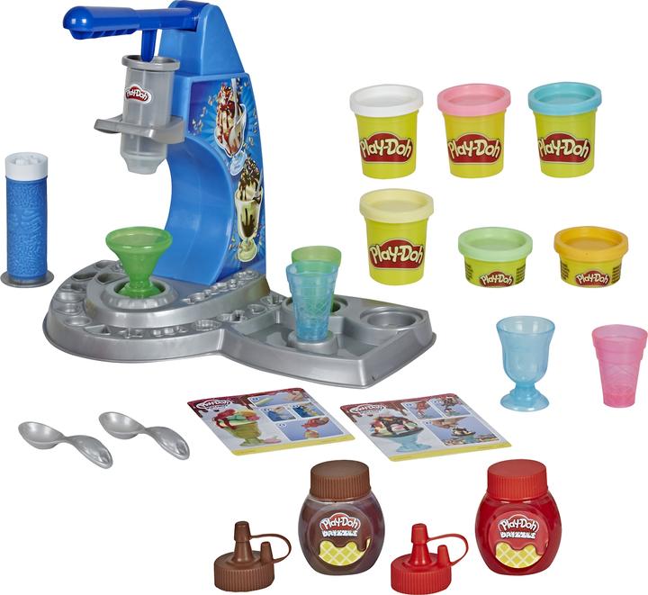 Produktbild Play-Doh Drizzy Eismaschine mit Toppings