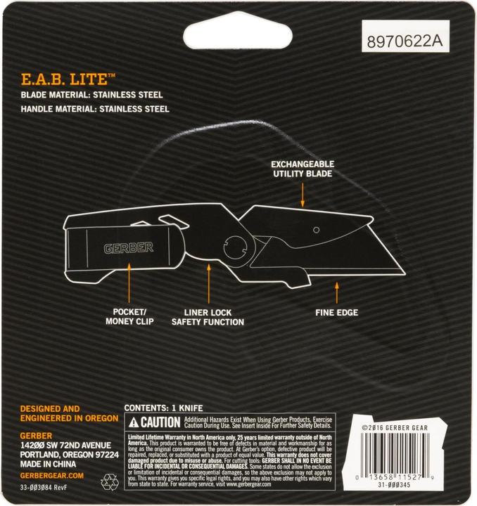 Produktbild Gerber Gear EAB Lite (5.84 cm)