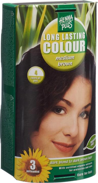 Produktbild Hennaplus Long Lasting Colour (4 Mittelbraun)