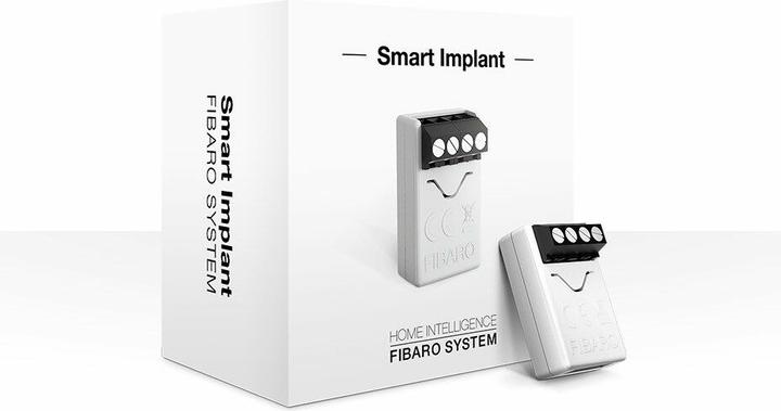 Actual product image Fibaro Smart Implant, with switching outputs (Switch actuator)