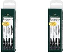 Produktbild Faber-Castell Pitt Artist Pen (Schwarz, 4 x)