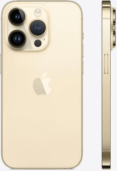 Immagine prodotto Re!commerce iPhone 14 Pro (128 GB, Oro, 6.10", 48 Mpx, SIM + eSIM, A / Come nuovo)