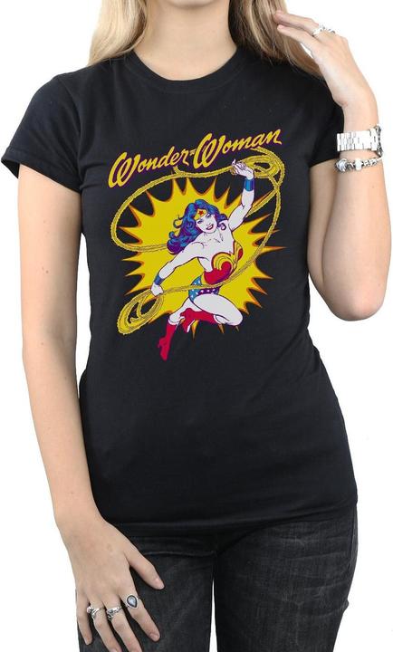 Image du produit - T-shirt WONDER WOMAN LEAP - Femme (M)