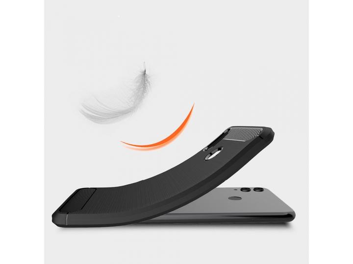Image du produit Screenguard Housse Honor 8X Carbon Brushed Soft TPU (Honor 8X)