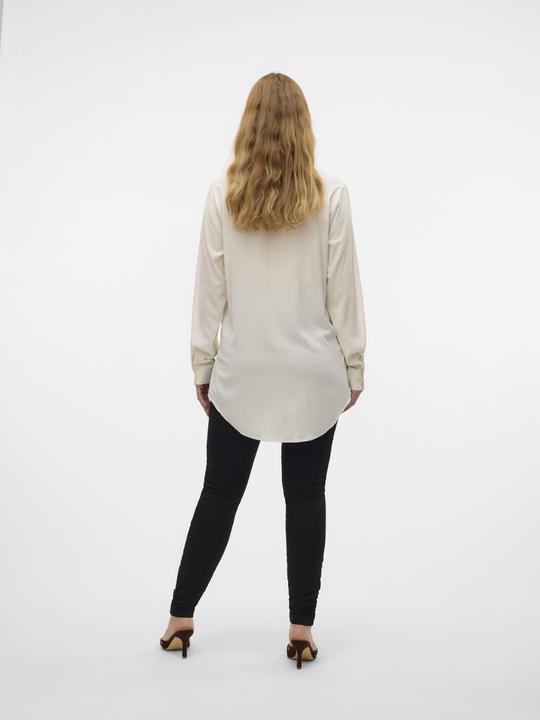 Image du produit Mamalicious Normal geschnitten Hemdkragen Ärmelbündchen mit Knopf Schmale Ärmel Hemd Hemd (XS)