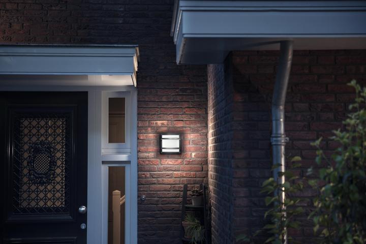 Actual product image Philips Petronia LED wall lamp (1200 lm, IP44)