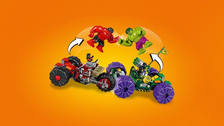 Image du produit LEGO Marvel Super Heroes Hulk contre Red Hulk (76078, LEGO Marvel)