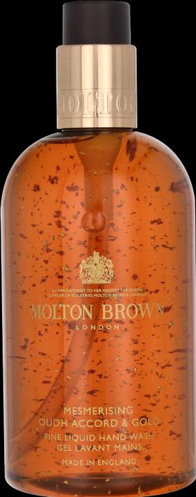 Image du produit Molton Brown Festive Frankincense & Allspice Fine Liquid Hand Wash Mesmerising Oudh Accord & Gold (Savon liquide, 300 ml)