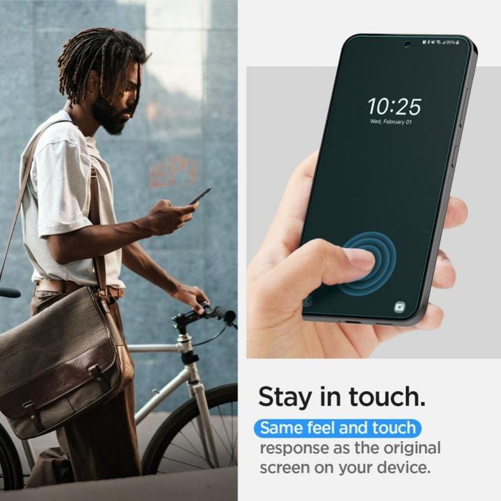 Actual product image Spigen Neo Flex hydrogel film for Samsung Galaxy S24 - 2 pcs. (2 Piece, Samsung Galaxy S24)