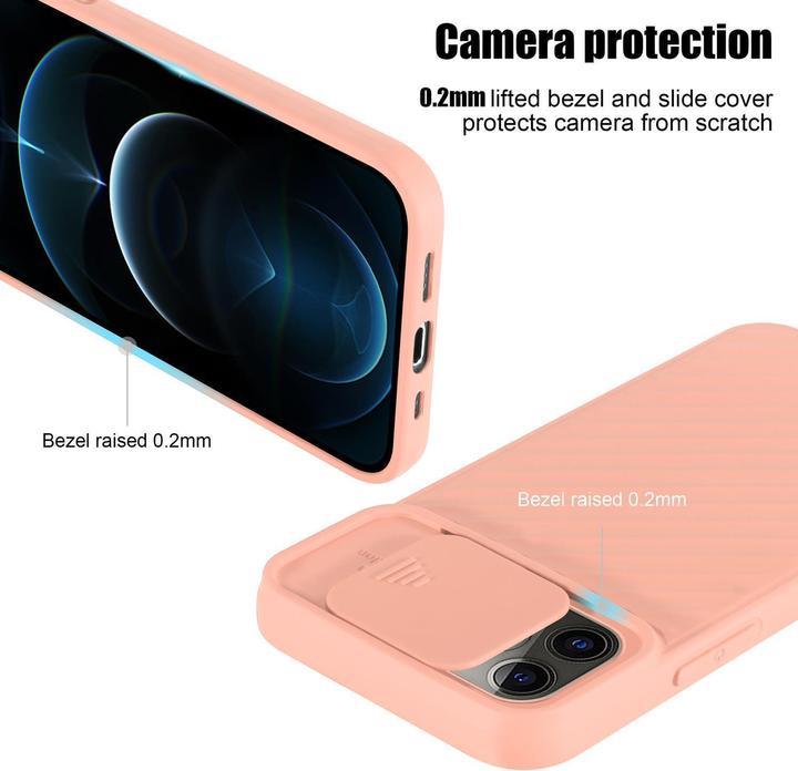 Actual product image Cadorabo TPU cover with camera protection (Apple iPhone 13 Pro Max)