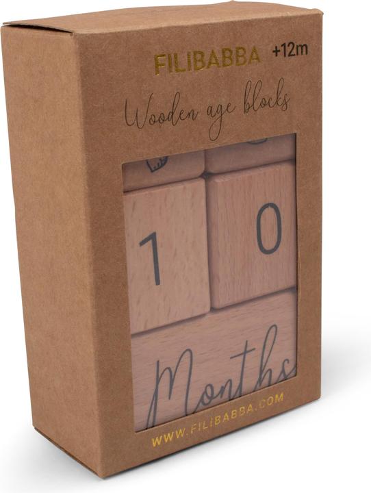 Actual product image Filibabba Age Blocks