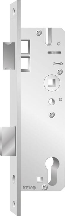 Actual product image Magni KFV Tubular frame lock no. 28 PZ W 30 mm (Mortise lock)