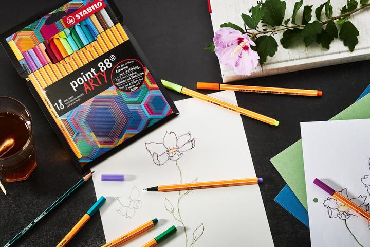 Actual product image STABILO Point 88 (Multicoloured, 18 x)