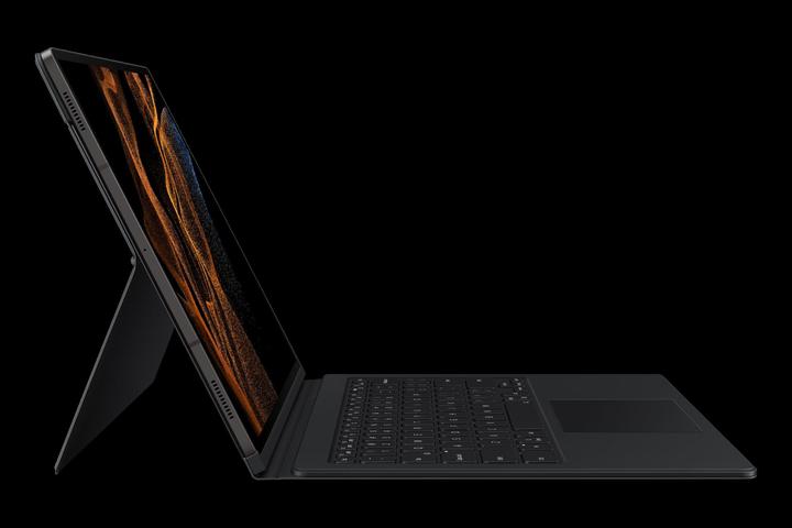 Image du produit Samsung Book Cover Keyboard pour Galaxy Tab S8 Ultra, Noir (DE, Galaxy Tab S8 Ultra)