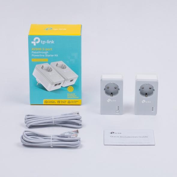 Actual product image TP-Link Powerline TL-PA4022P KIT Starter Kit (600 Mbit/s)
